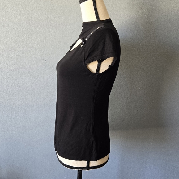 5 for 25! M Killstar Xara Keyhole High Neck Top - Picture 5 of 5